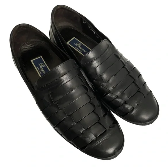 Cole Haan Bragano loafers‎ 10M Bragano Cole Haan Shoes Men 10M Brown Loafers Woven Pinch  main image 4